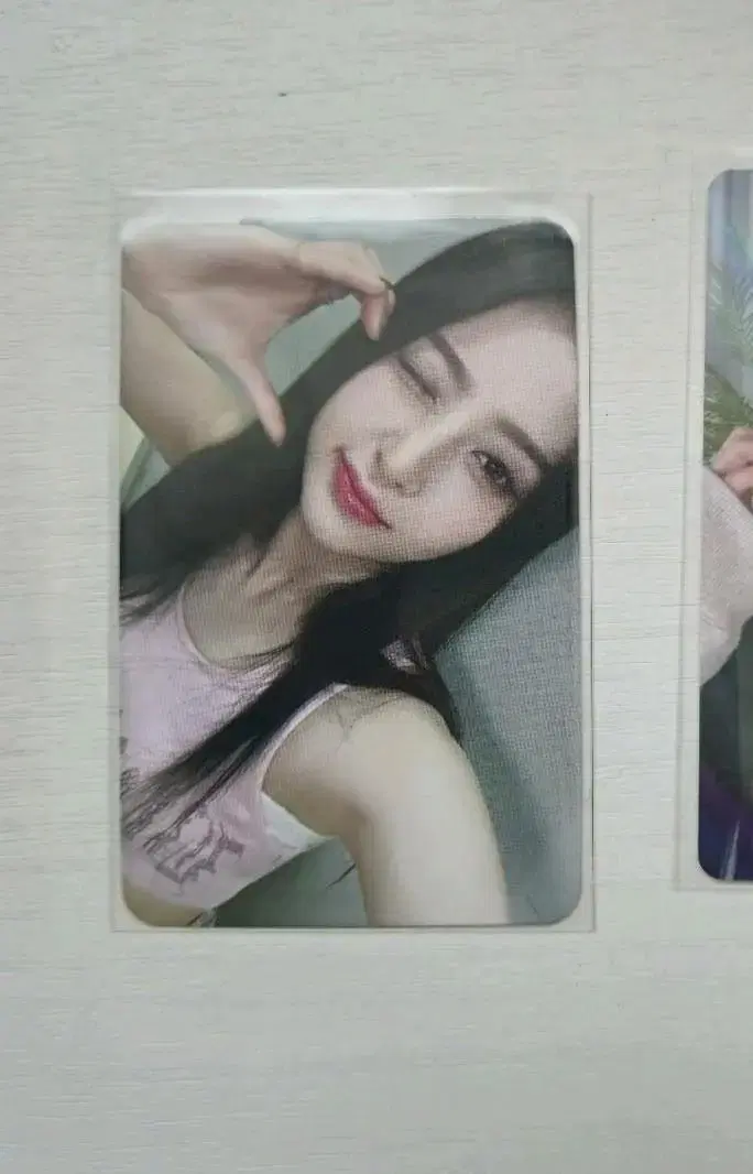 le sserafim huh yunjin bigpop photocard wts