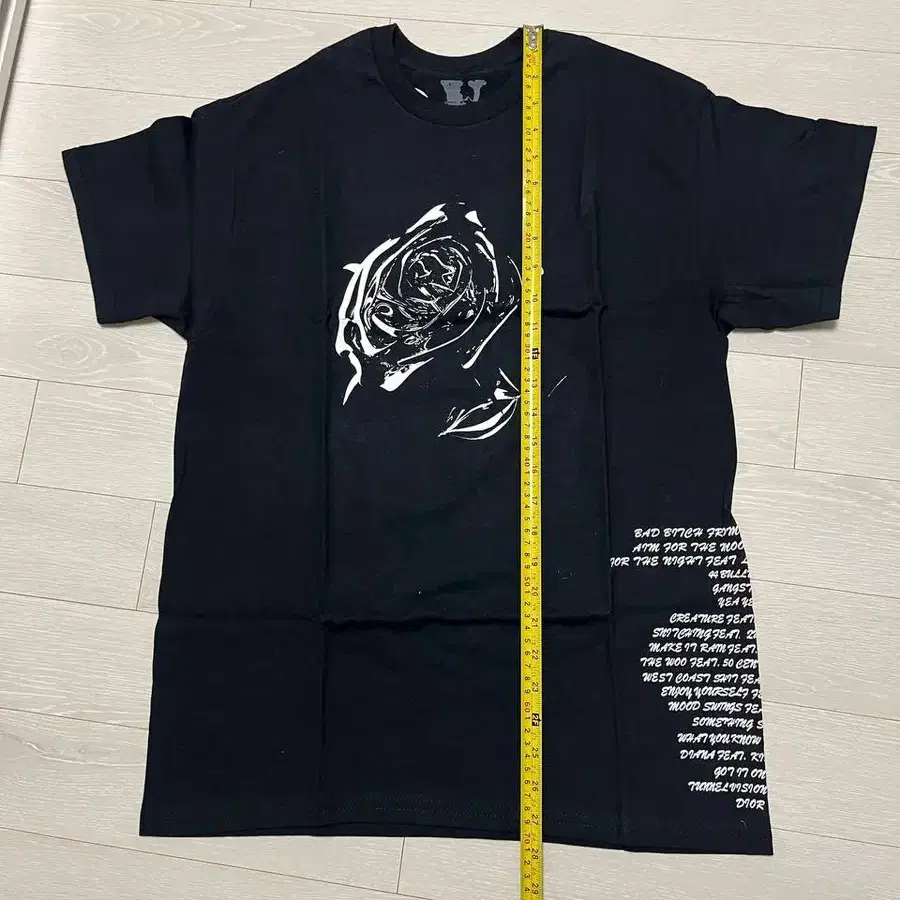 [m]Pop Smoke x Vlone Tracklist Tee