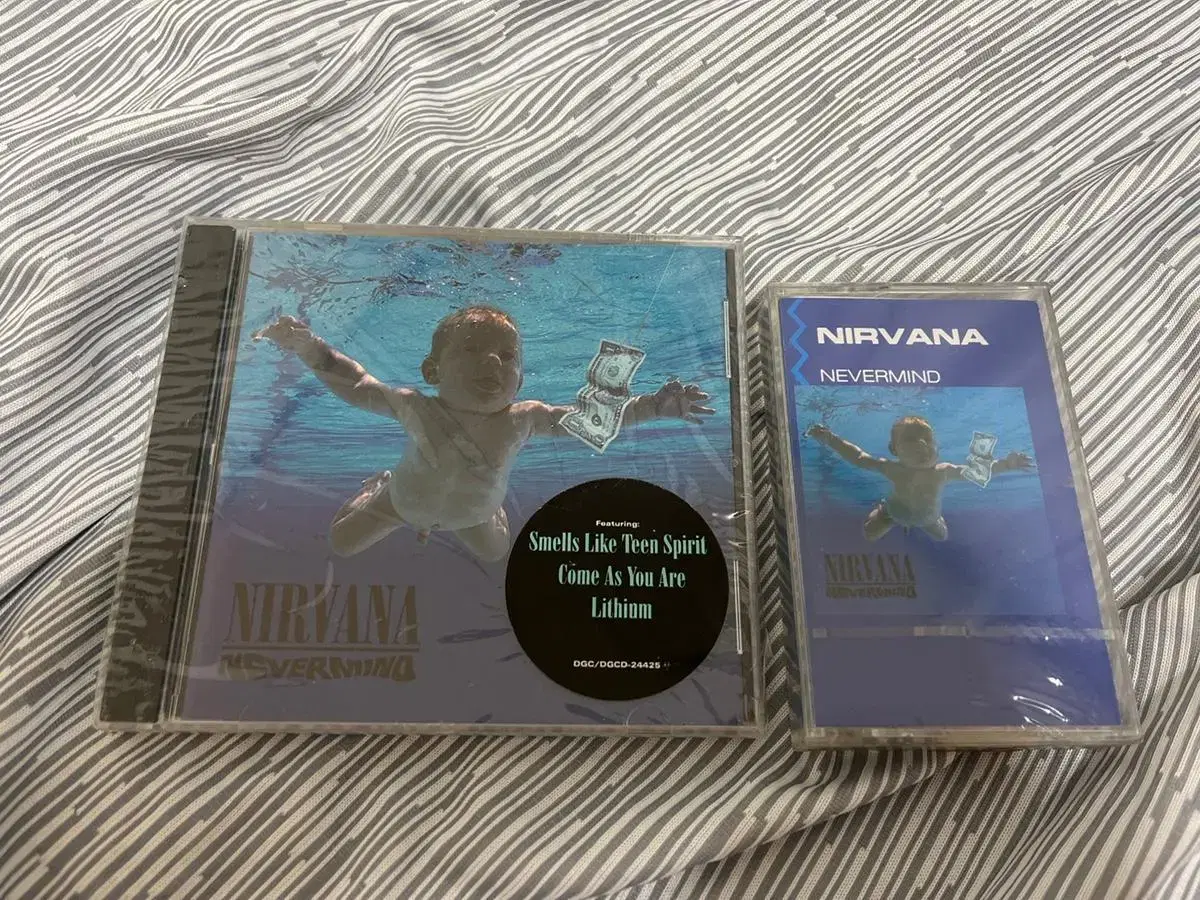 Nirvana 2nd Album First Edition sealed CD+TAPE