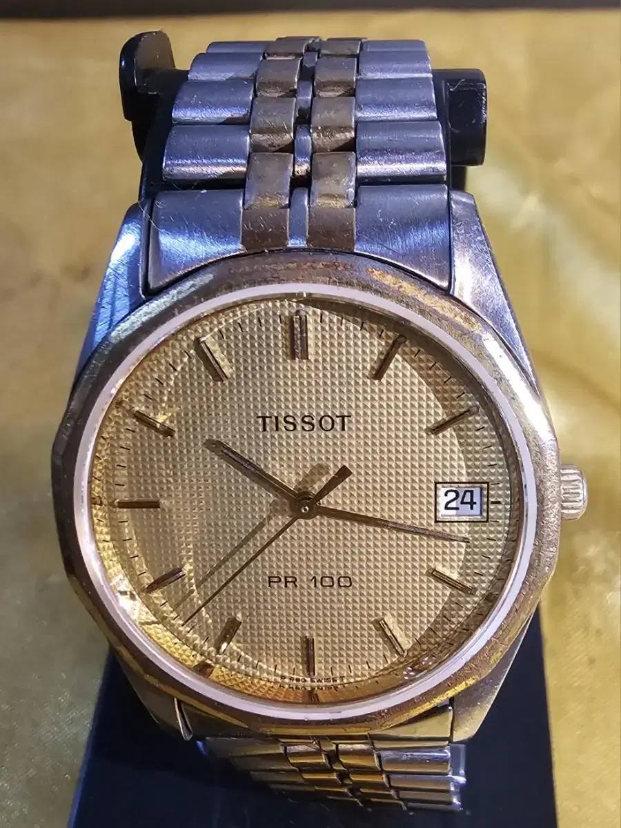 (판매완료)(빈티지) 티쏘 Tissot 금장시계