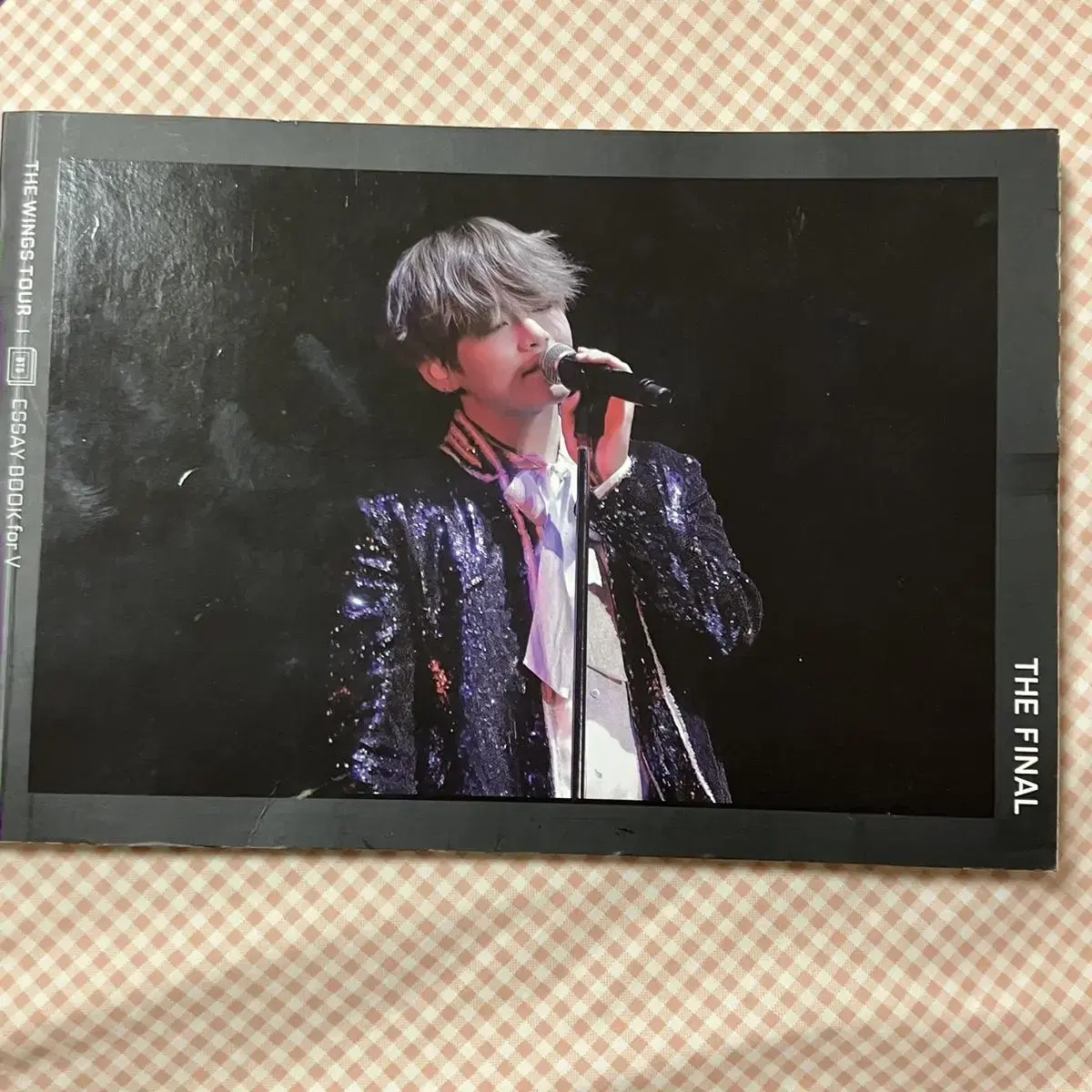 bangtan v kim taehyung wingfacon essay book