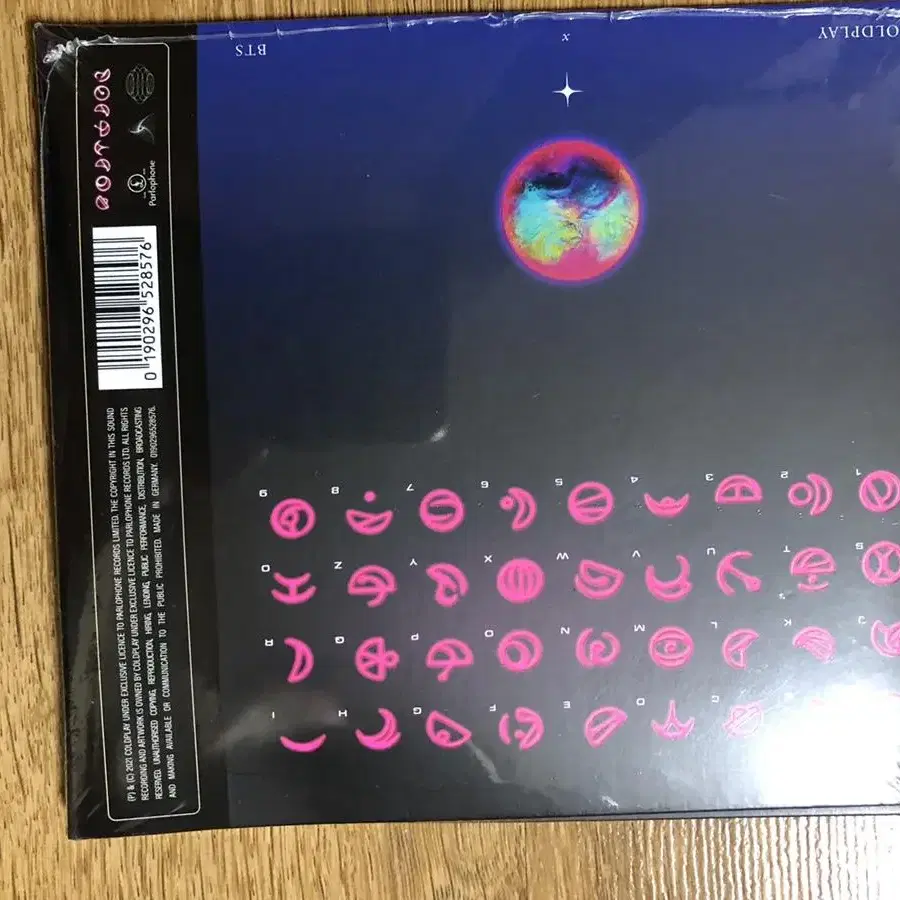 bts coldplay cd