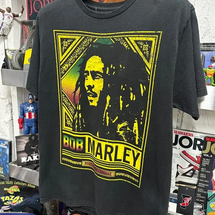 bob marley vtg tee 밥말리 티셔츠