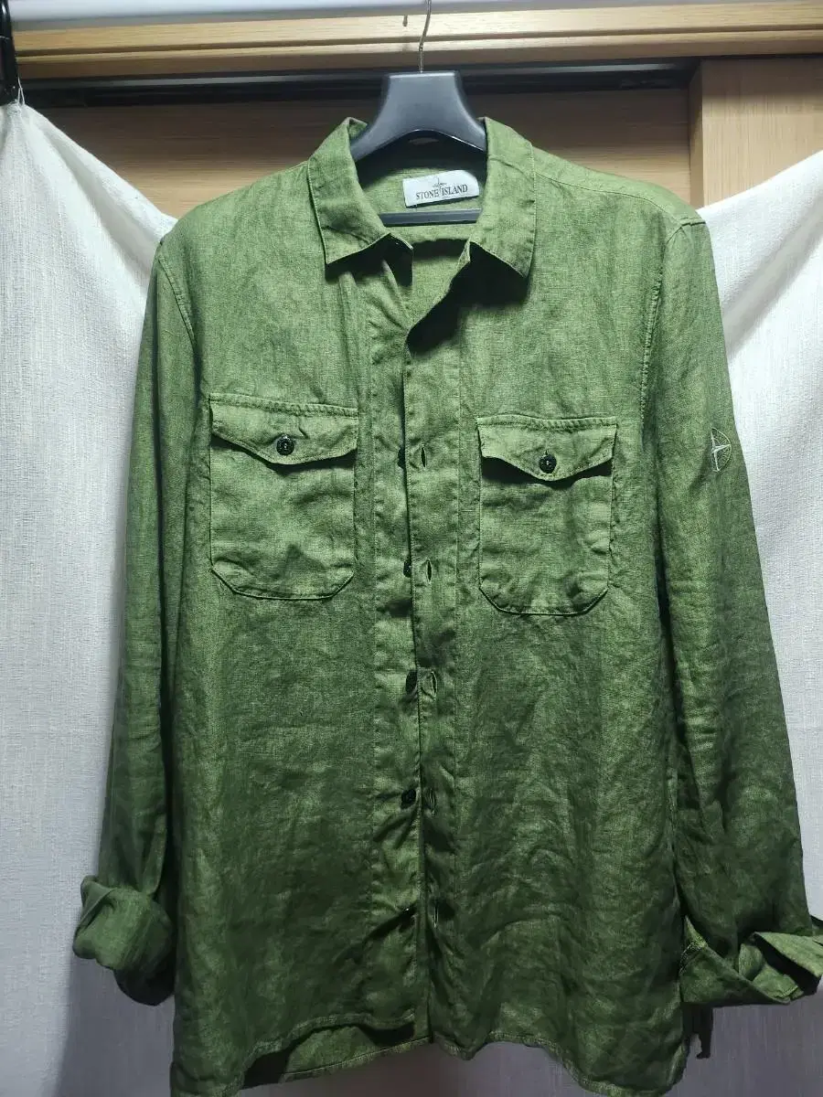 Stone Island Linen Shirt size M