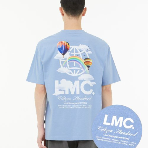 (미개봉) LMC 엘엠씨 Sky 티셔츠 ash blue 23S/S