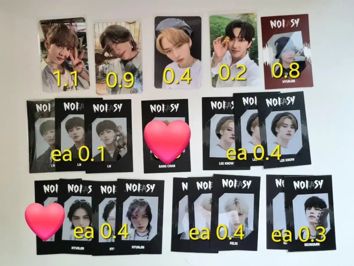 Straykids skz Noiji Shouters limited album Alpo AlbumPhotocard Wts.