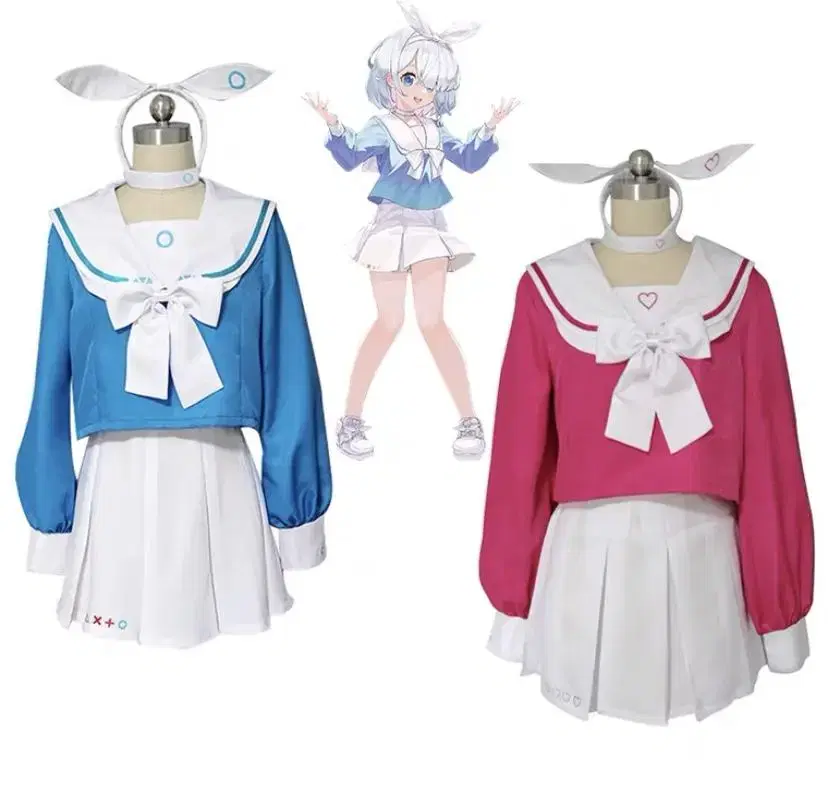 Bloo Archives Arona Cosplay Set + Wig