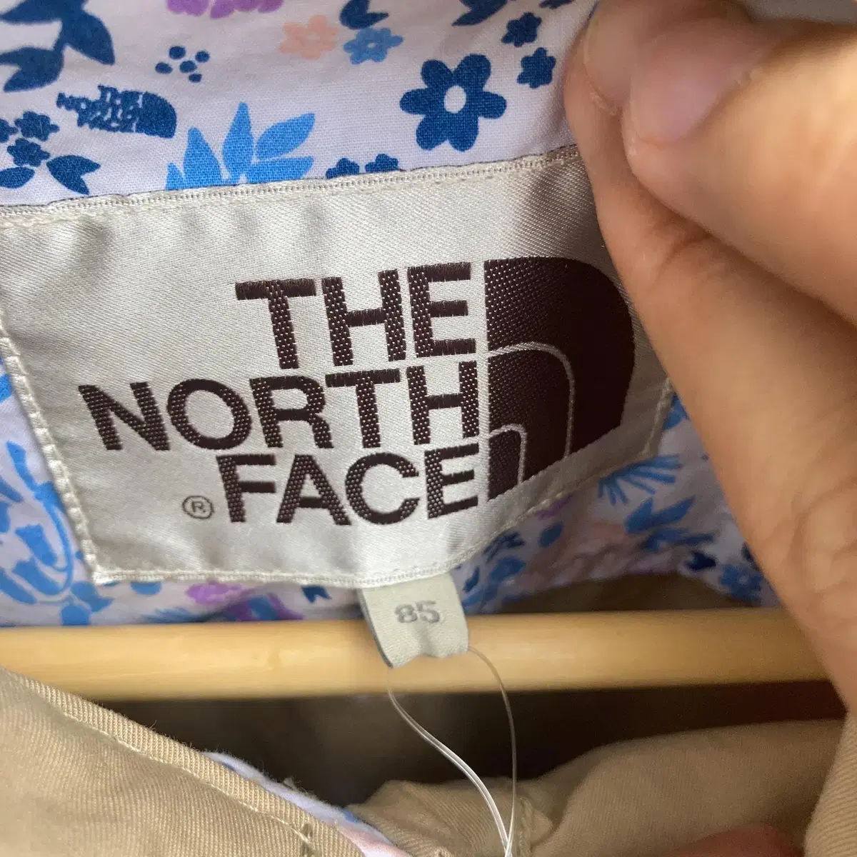 the northface 노스페이스 베이지 셔츠자켓