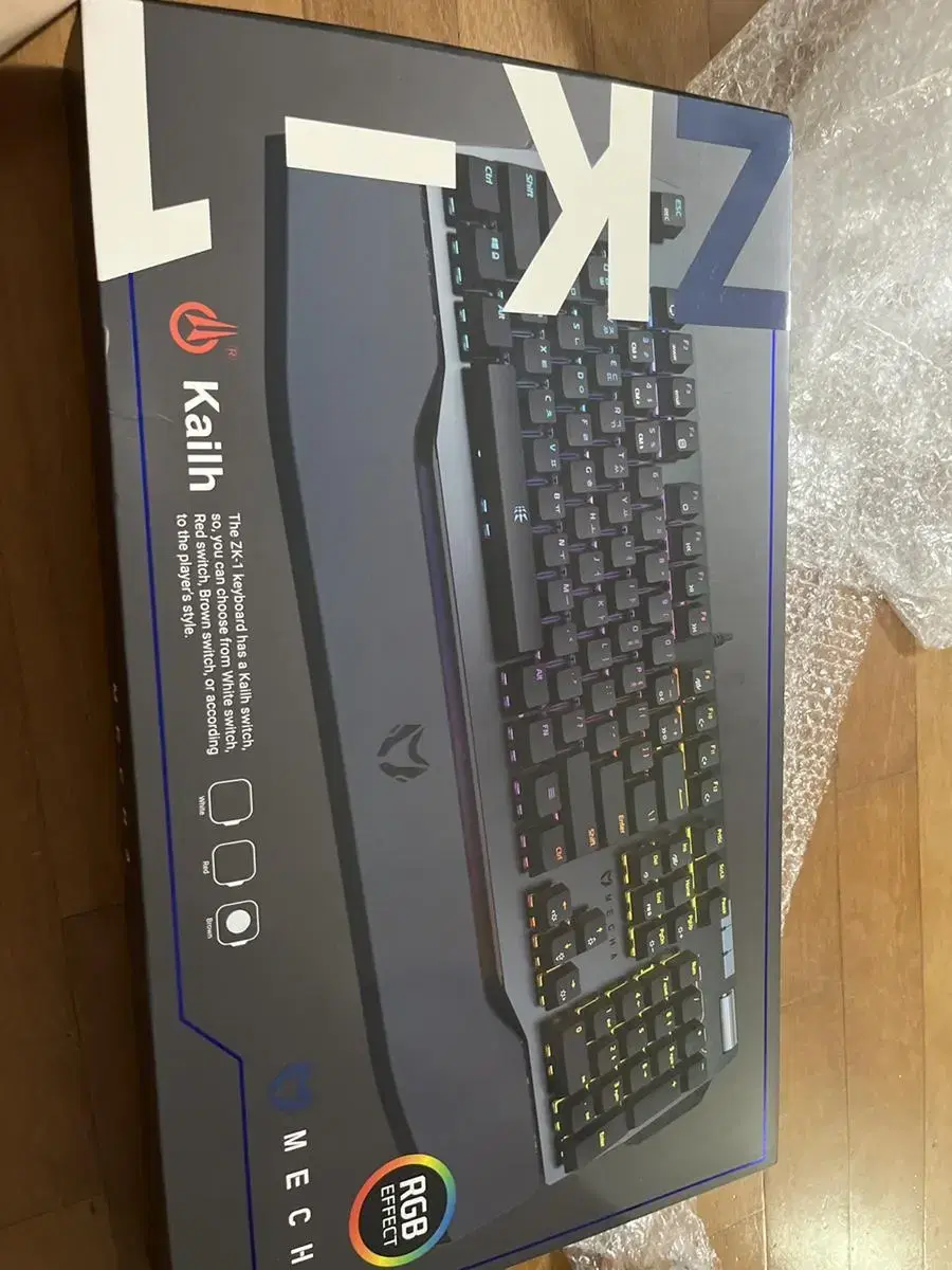 Micro닉스 MECHA ZK1 Galax Gaming Keyboard sealed New Product