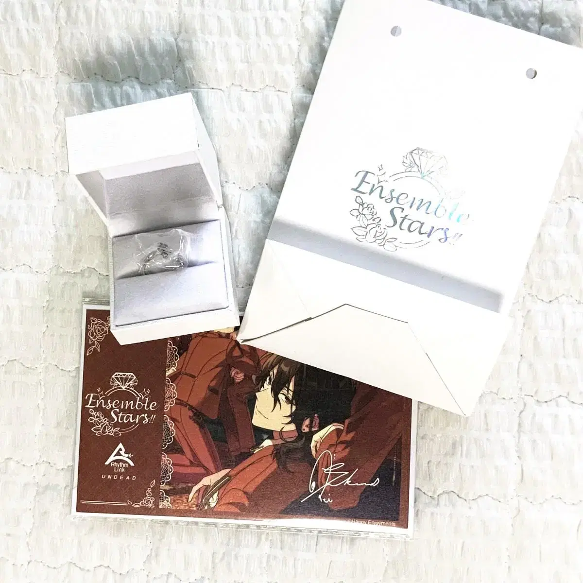 [Anstar] lay 5th Anniversary Mid-Star Pledge Ring (Silver)