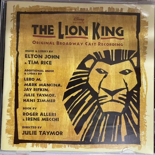 [CD]The Lion King (OST)뮤지컬 라이온킹: ORIGINA