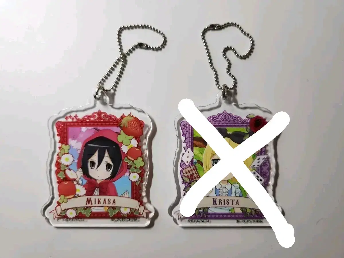 Mikasa, Historia Keyring