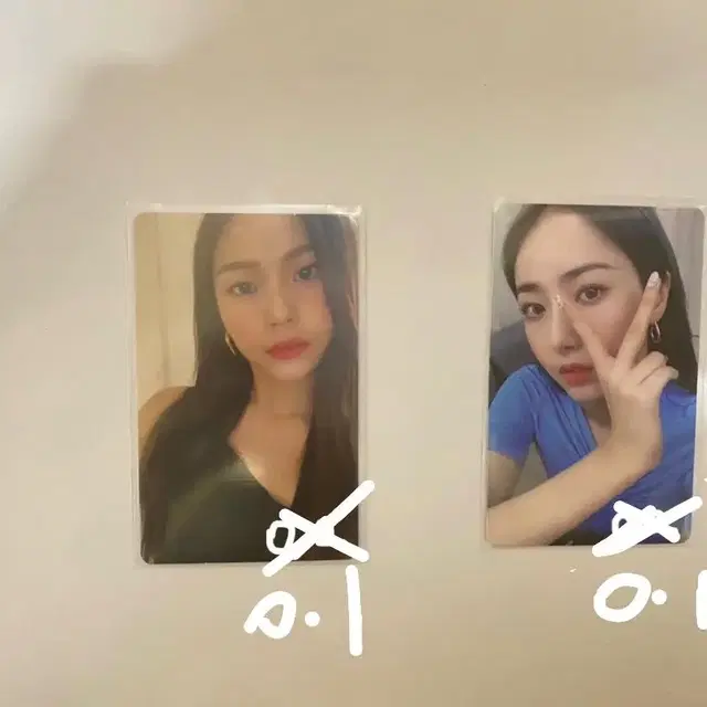 급처) 여자친구, 비비지 포카 판매