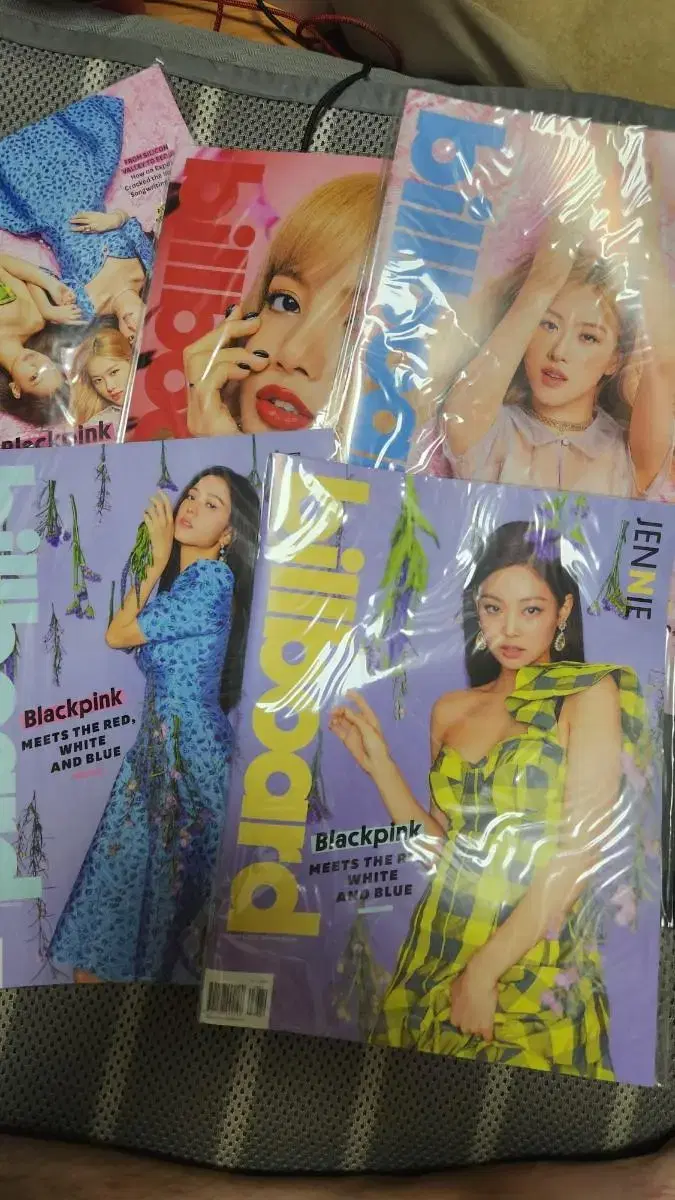 Sell billboards black pink magazines sealed 