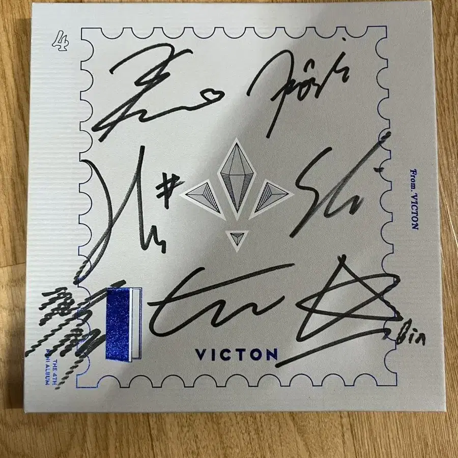 빅톤 VICTON 친필 싸인 앨범