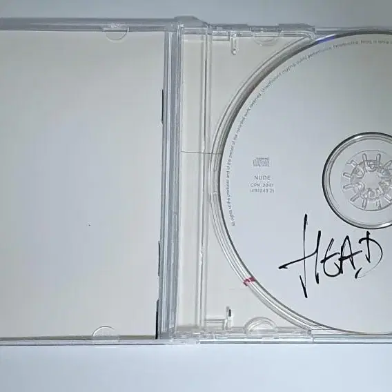 스웨이드 Head Music 앨범 시디 CD