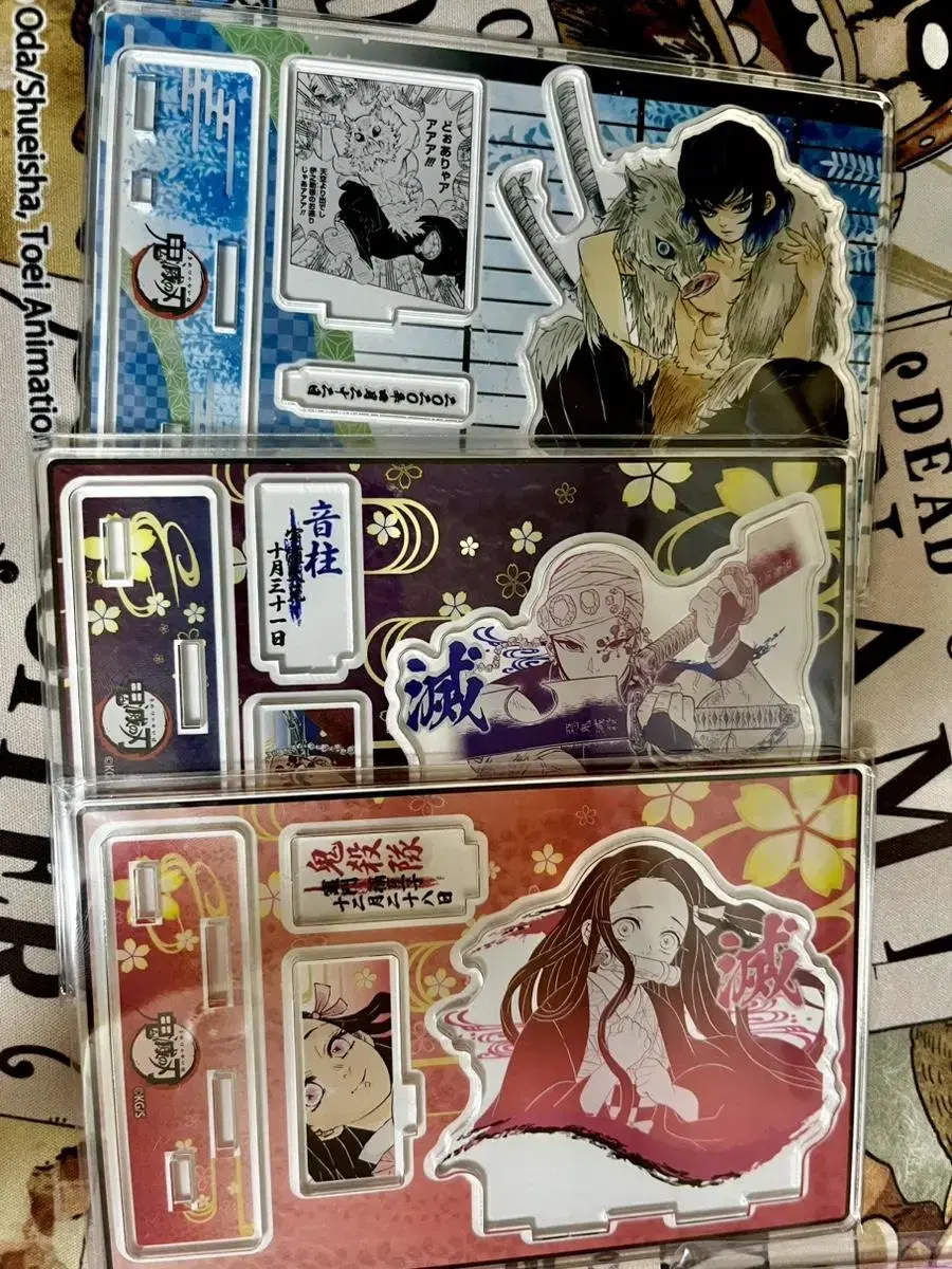 [Unsealed] Ear Sword Inosuke Uzui Tengen Nezuko Diorama