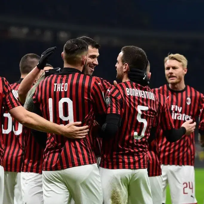 오피셜 스포르팅 ID 위너스7 패치 다크실버 For AC Milan