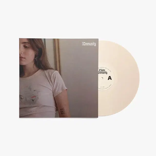 clairo 클레어오 immunity lp 엘피 바이닐 베이지