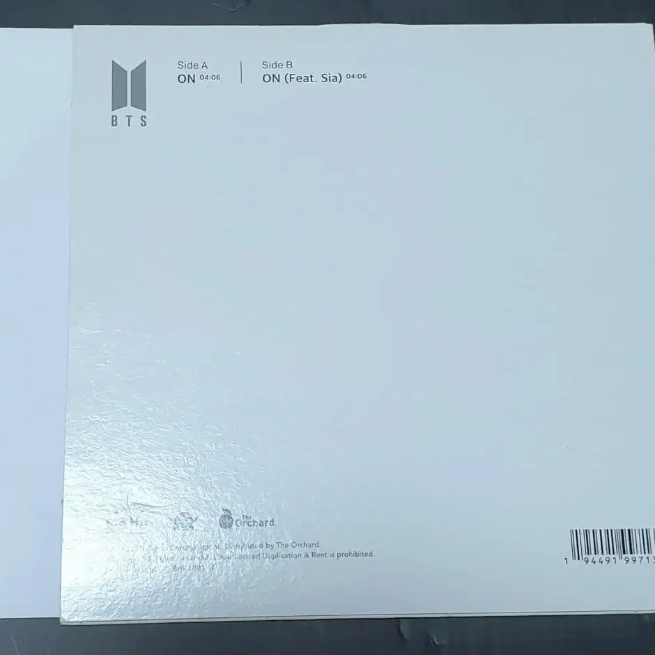 방탄 on LP, 마유 1차 싱글