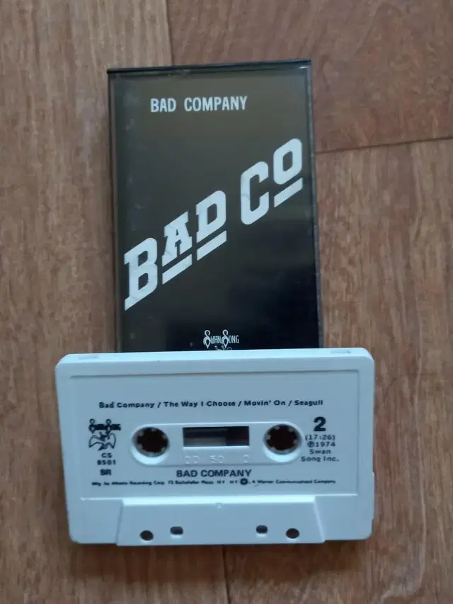 bad company 수입 카세트테이프