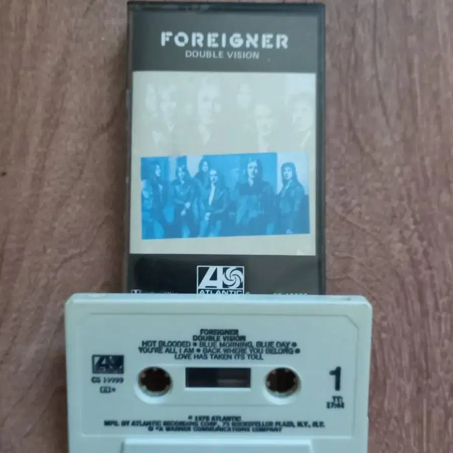 foreigner 수입 카세트테이프