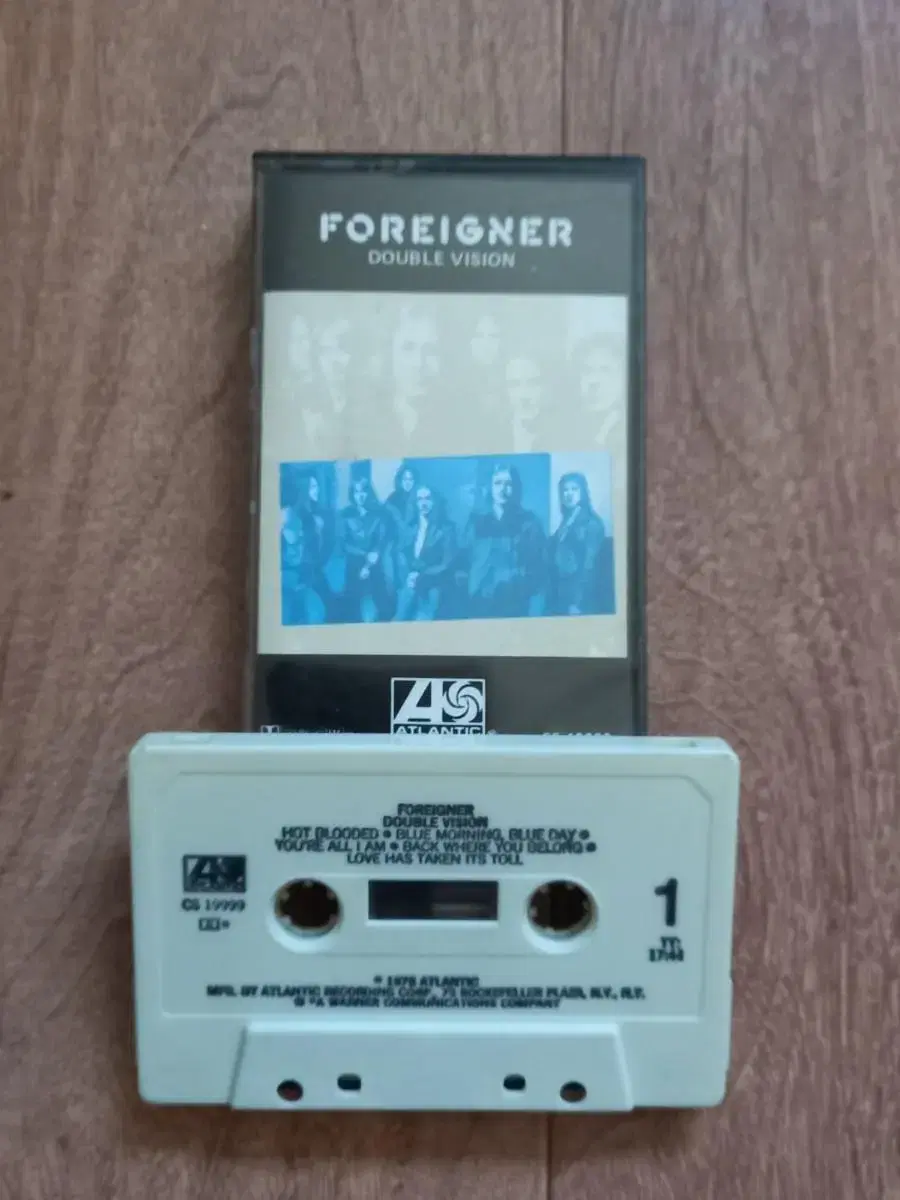 foreigner 수입 카세트테이프