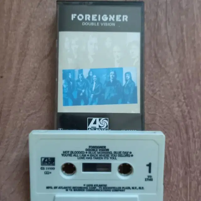 foreigner 수입 카세트테이프