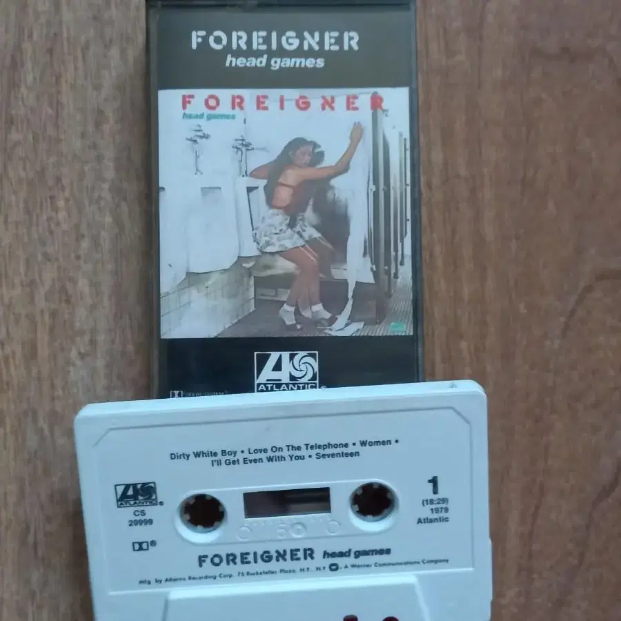 foreigner 수입 카세트테이프