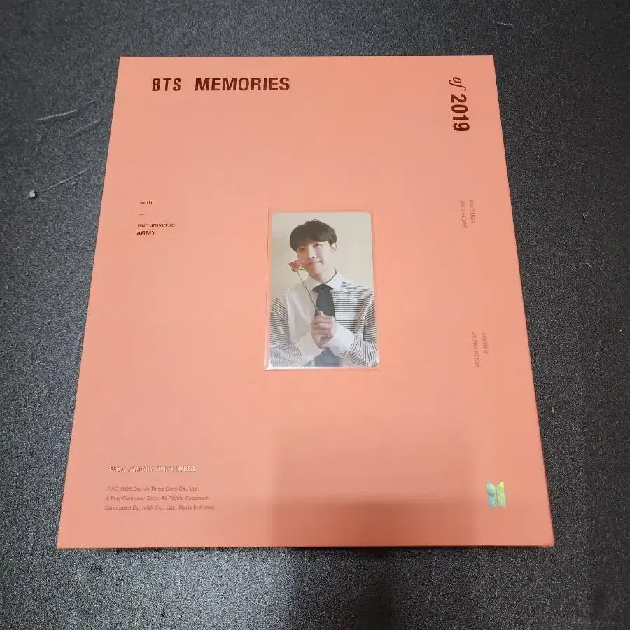 bts 방탄 2019 메모리즈 dvd 풀세트 호석 포카