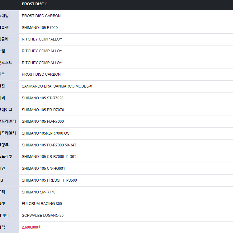 22년식 위아위스 프로스트 디스크 105 로드 제발 좀 사주세요~