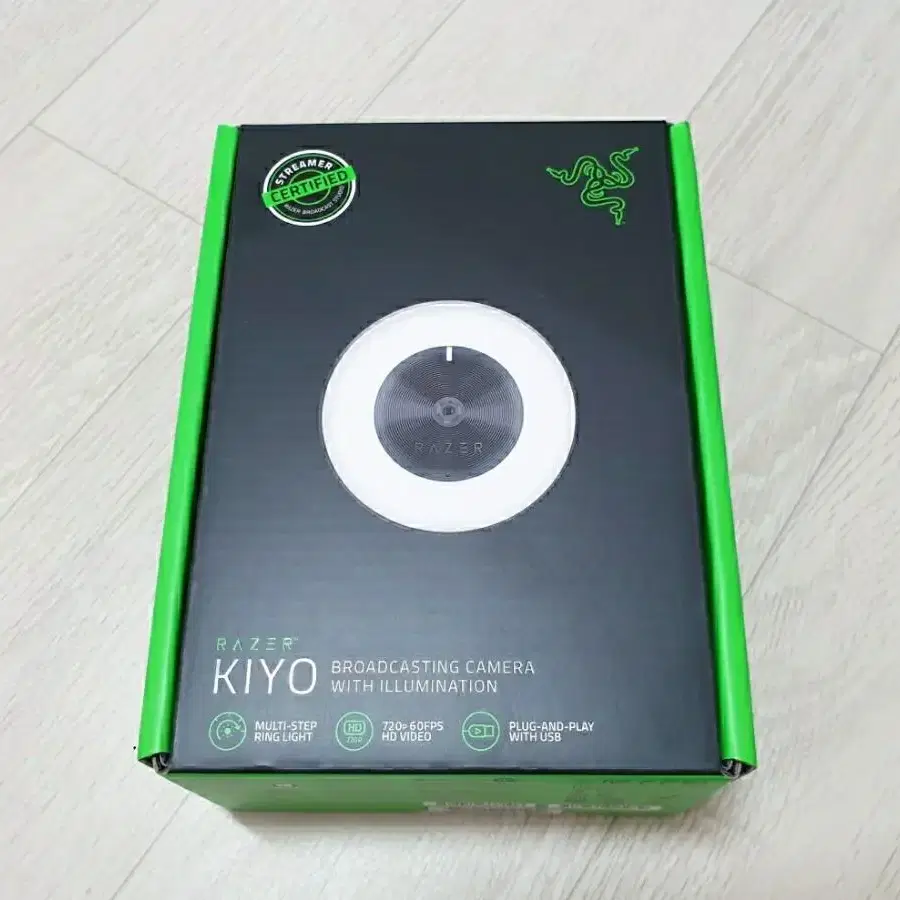 [안전거래] 레이저 키요 Razer KIYO 웹캠 국내정품 미개봉