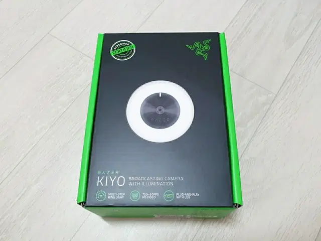 [안전거래] 레이저 키요 Razer KIYO 웹캠 국내정품 미개봉