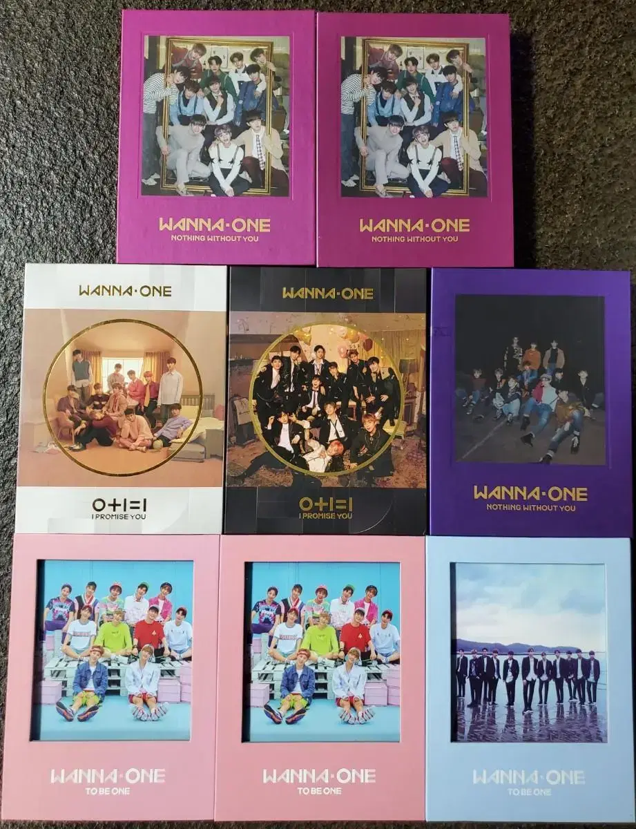 Wanna One albums