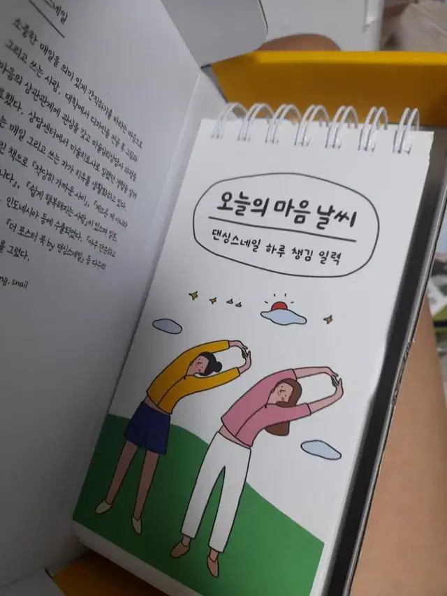 댄싱네일 하루 챙김 일력