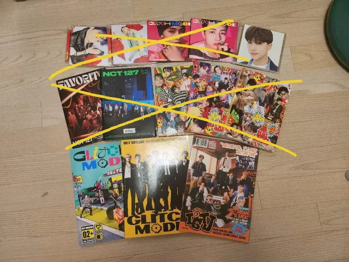 Wts. 500 won per unsealed album of NCT