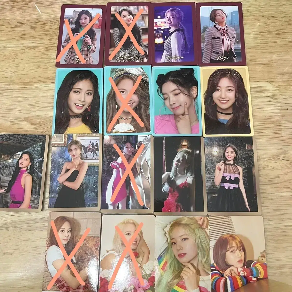 *3+1*Twice pre-sale preorder photocard Photo card momo jihyo tzuyu Dahyun