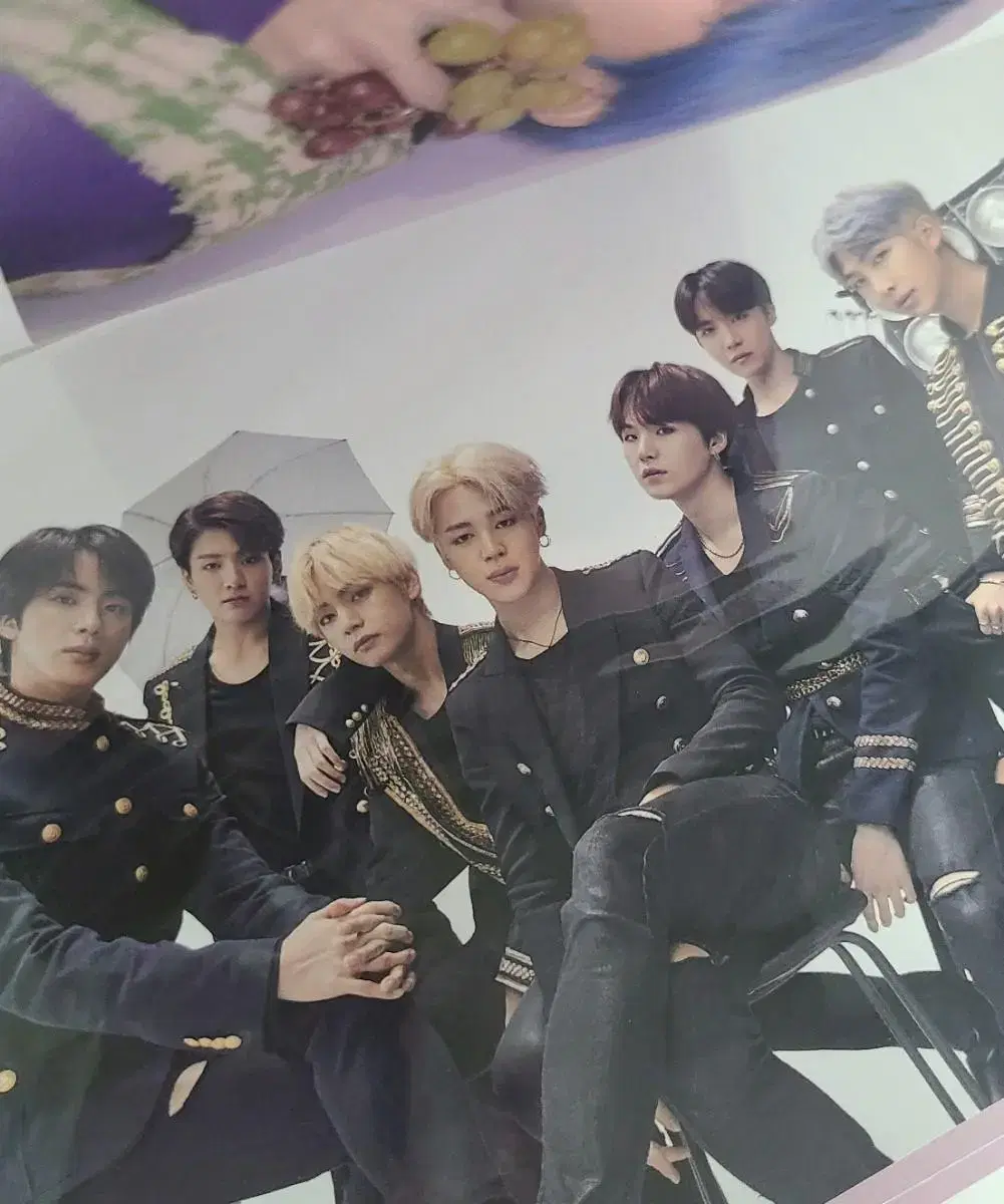 Bangtan Spikecone postcard unsealed