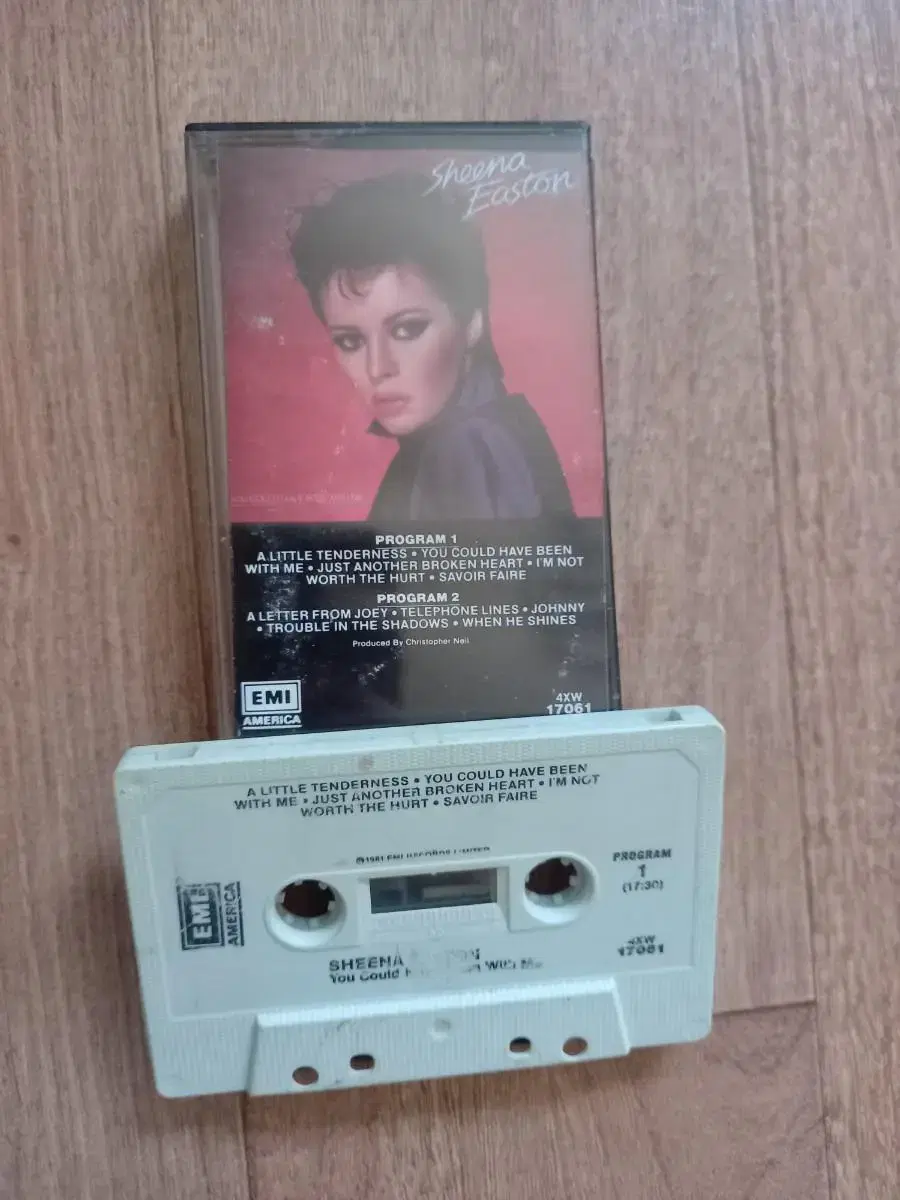 Sheena Easton  수입 카세트테이프