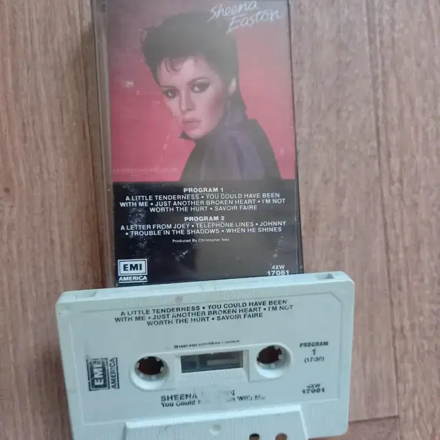 Sheena Easton  수입 카세트테이프