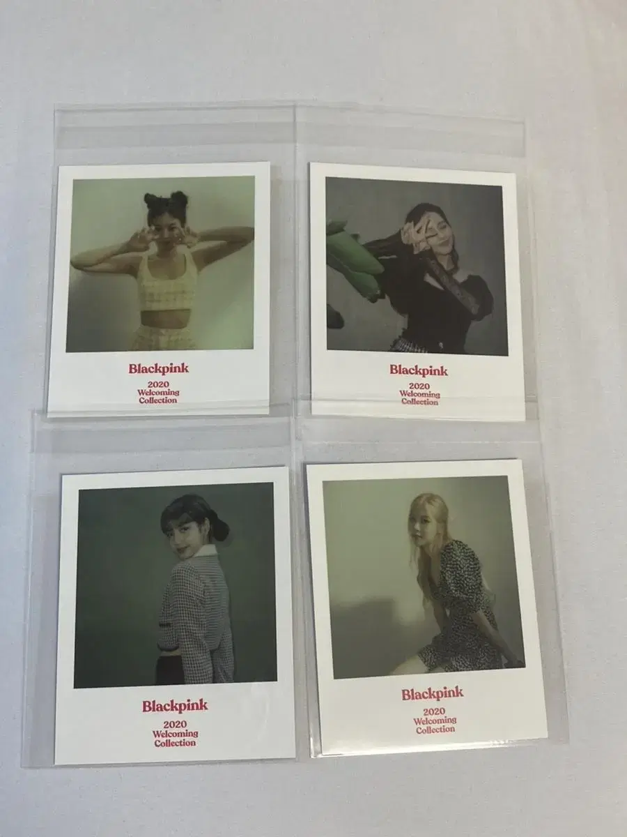 Black Pink 2020 Welcoming pola photocard