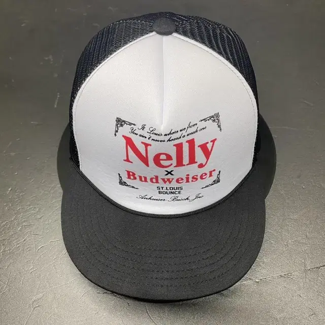 NELLY x BUDWEISER vintage trucker cap