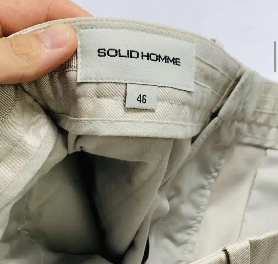 Solid Homme Half Pants