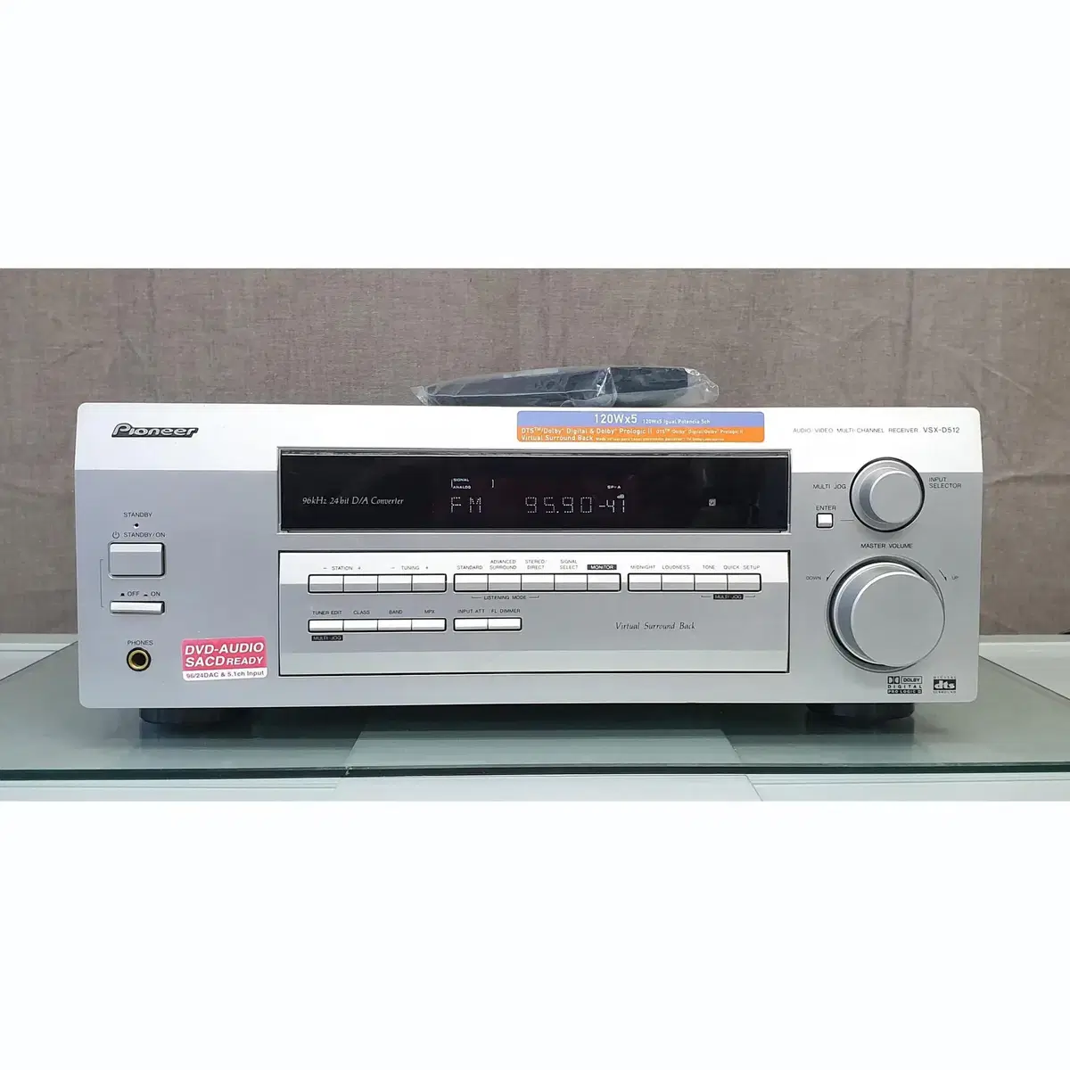 파이오니아 AV멀티채널리시버 Pioneer VSX-D512 (2002년)