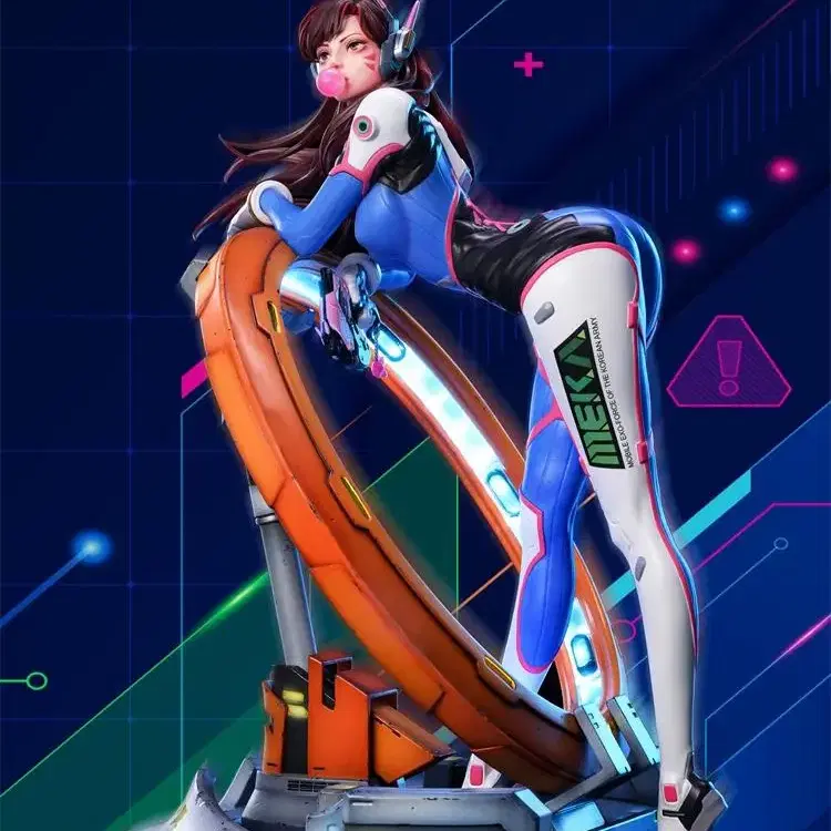 OI 오버워치 D.VA 디바 레진 피규어 스태츄