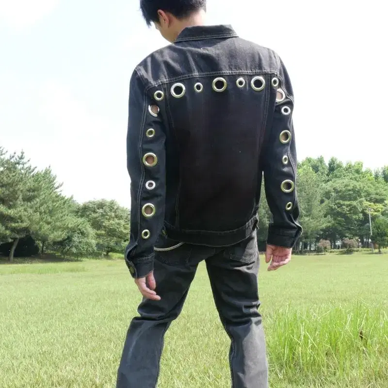 Eyelet jacket