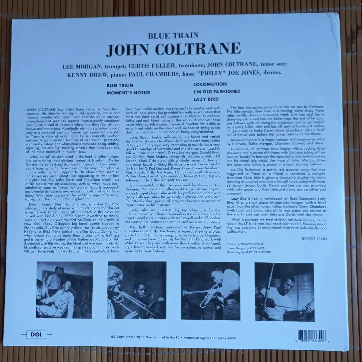 Lp중고 John Coltrane - BLUE TRAIN 음반 판매합니다