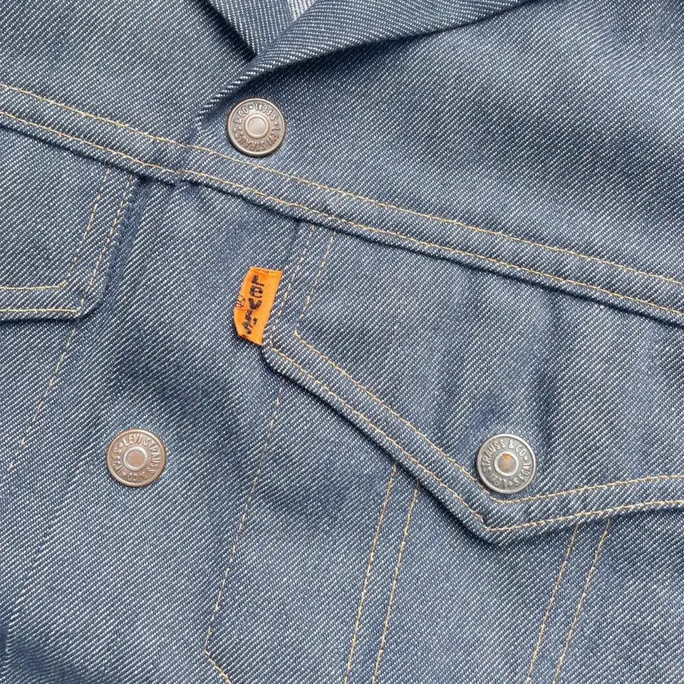 70s levis snap denim jacket