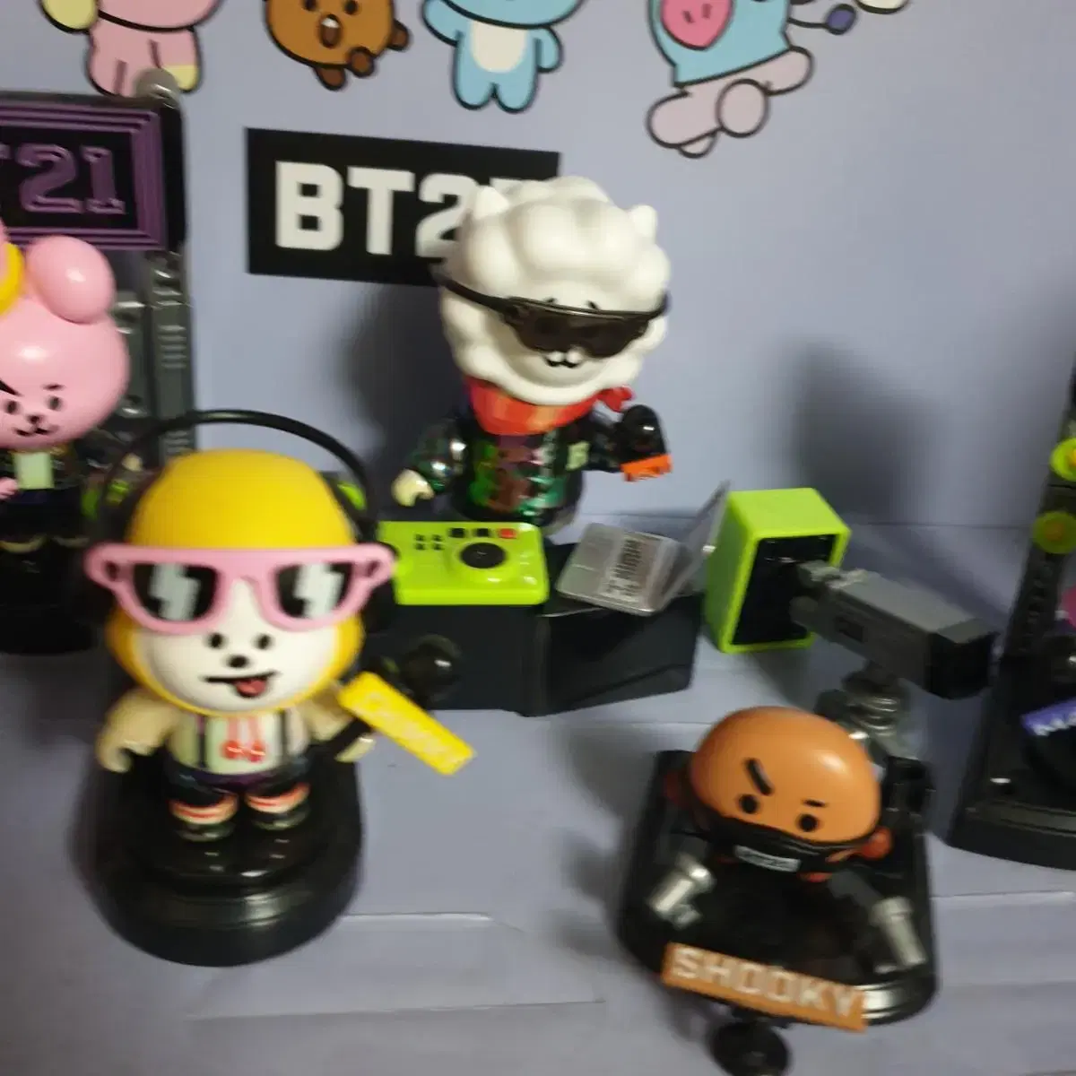 방탄소년단 bt21 블라인드 피규어