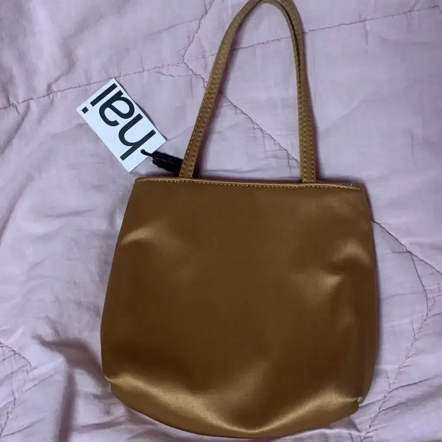 Hai little silk bag (brown)